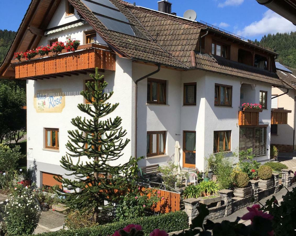 Pension Haus Rose Oberharmersbach Exterior photo